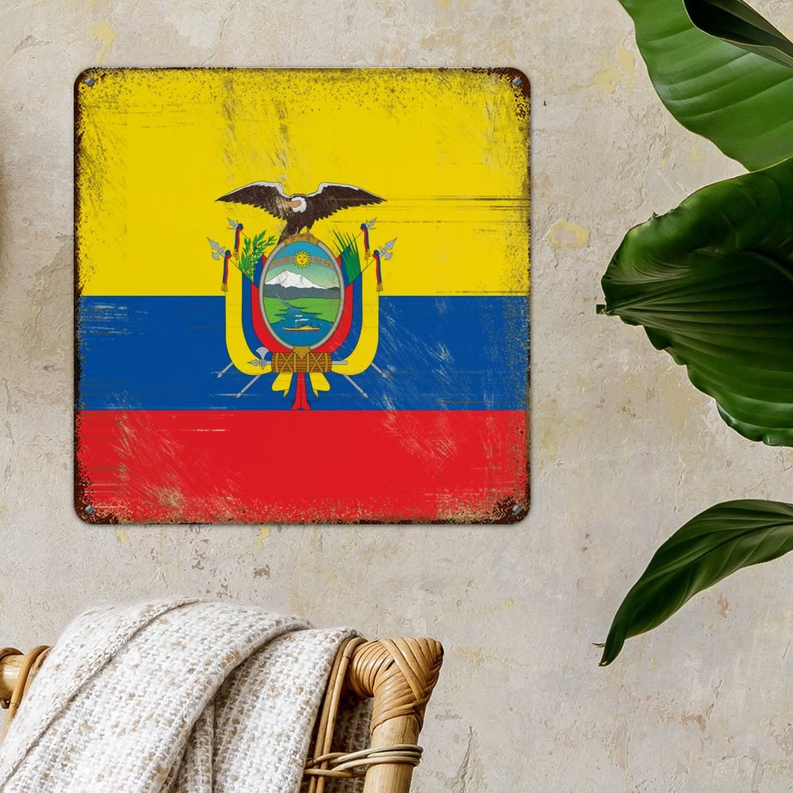 Ecuador Signs Color Ecuador Metal Wall Art Amazon.com: Personalized Metal Sign Ecuador