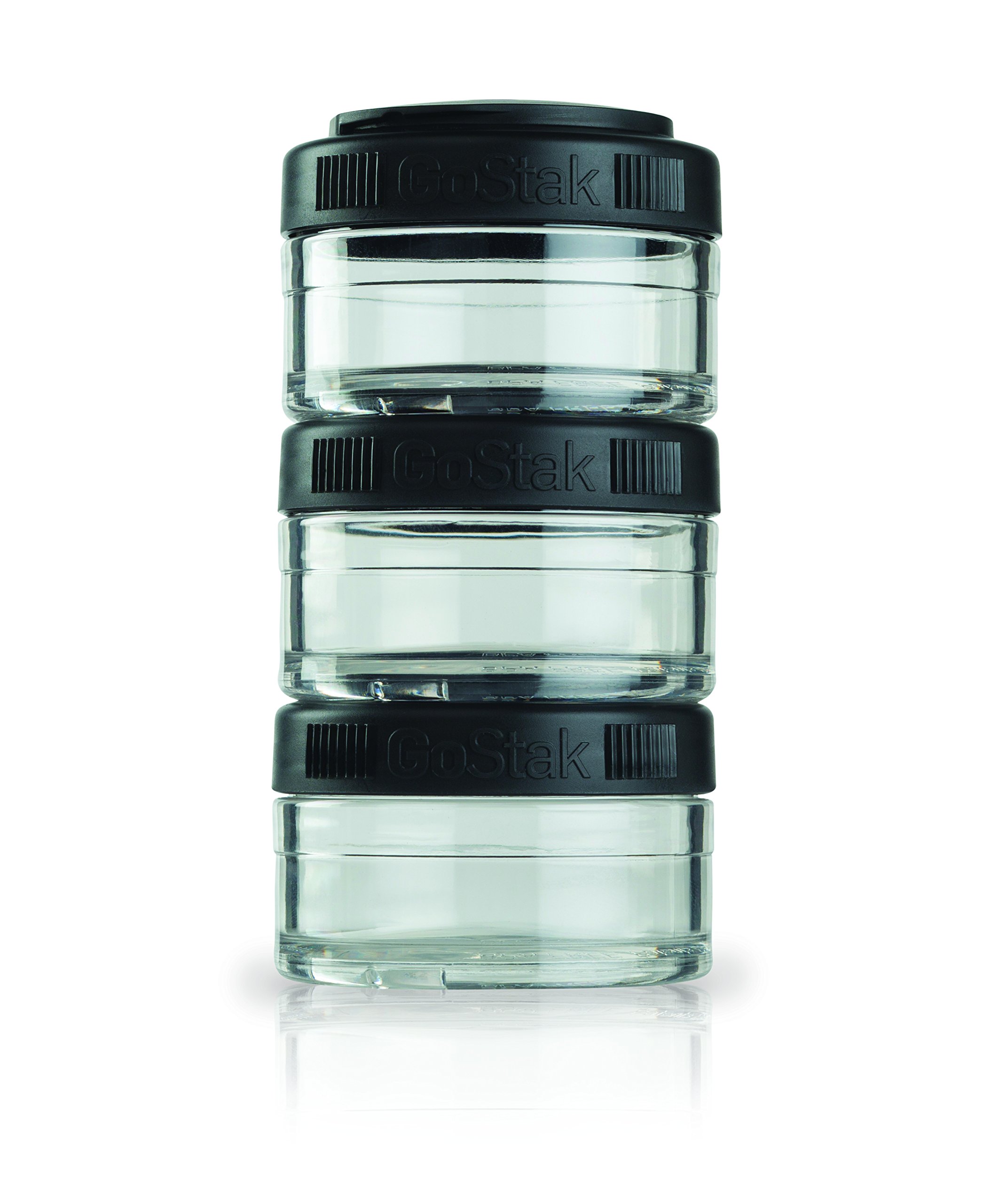 BlenderBottle GoStak 2Pak, Contenedor de suplementos alimenticios, cyan, Pak de (2x150ml) — view 19
