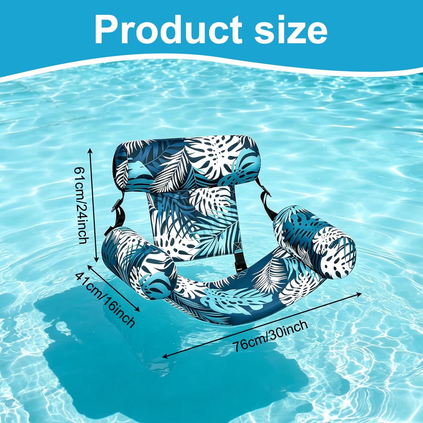 2 Stück Aufblasbare Wasser Pool Luftmatratze für Erwachsene, Aufblasbare Pool-Schwimmsitze, Aufblasbare Wasserstühle,Luftmatratze Wasser Sitz,Wassersessel Schwimmstuhl für Partys Sommer Wassers Strand
