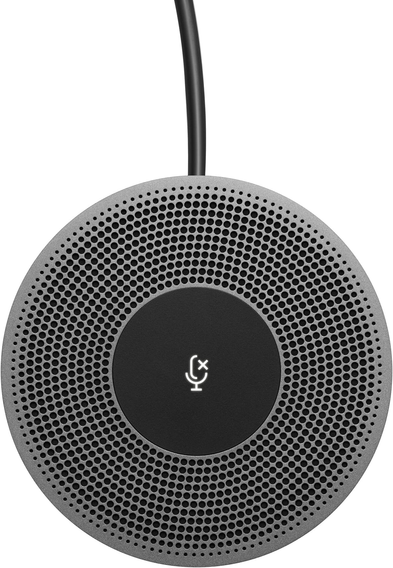 Logitech Expansion Mic for MeetUp, Plug-and-Play, Indicator Lights, Microphone Type Mono, Wideband, Noise Canceling, PC/Mac/Laptop/Macbook/Tablet - Black