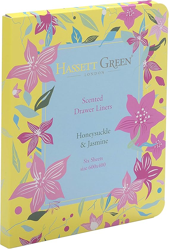 Hassett Green London Honeysuckle & Jasmine Scented Drawer Liners