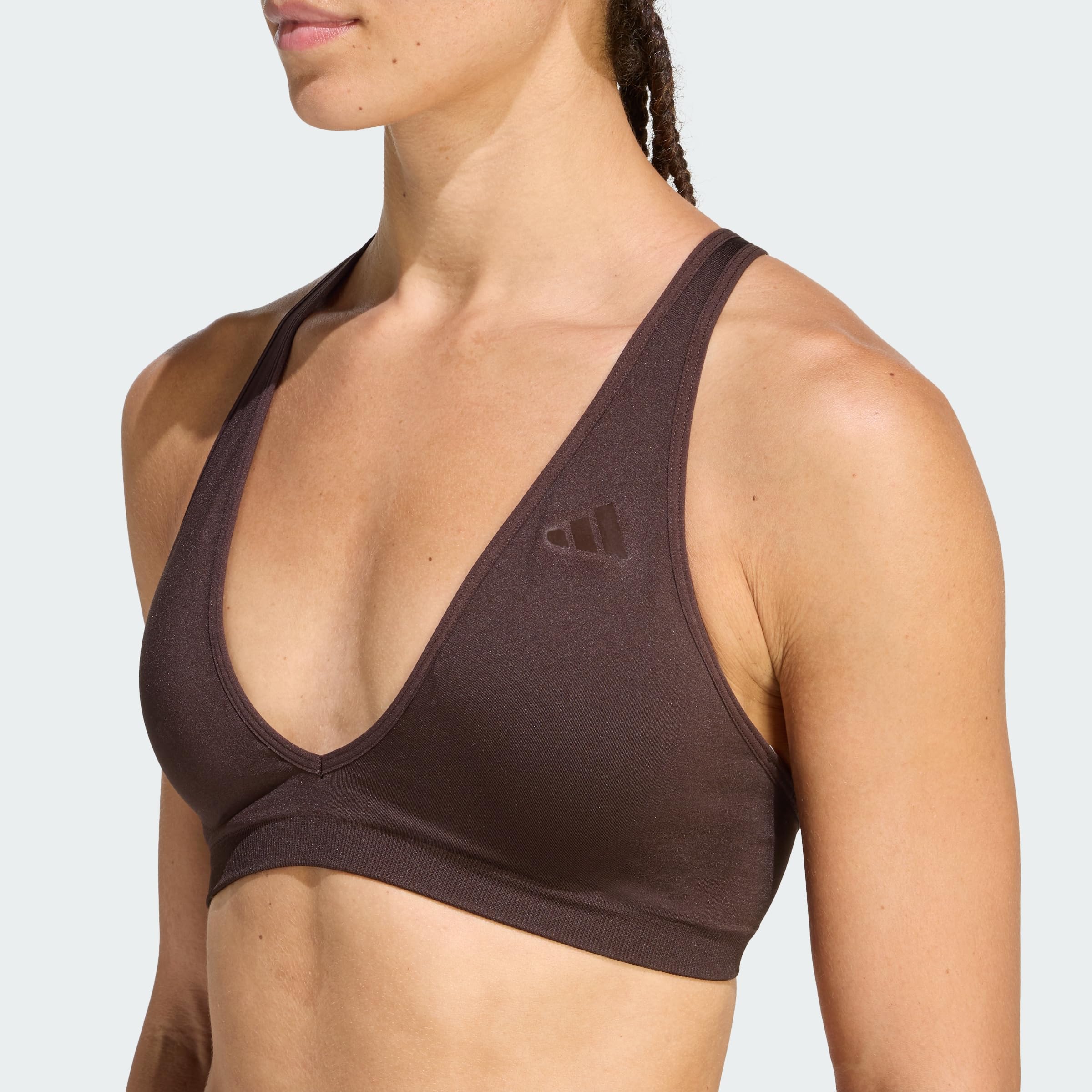 adidas Women's Workout Essentials Knit Light Support BH
