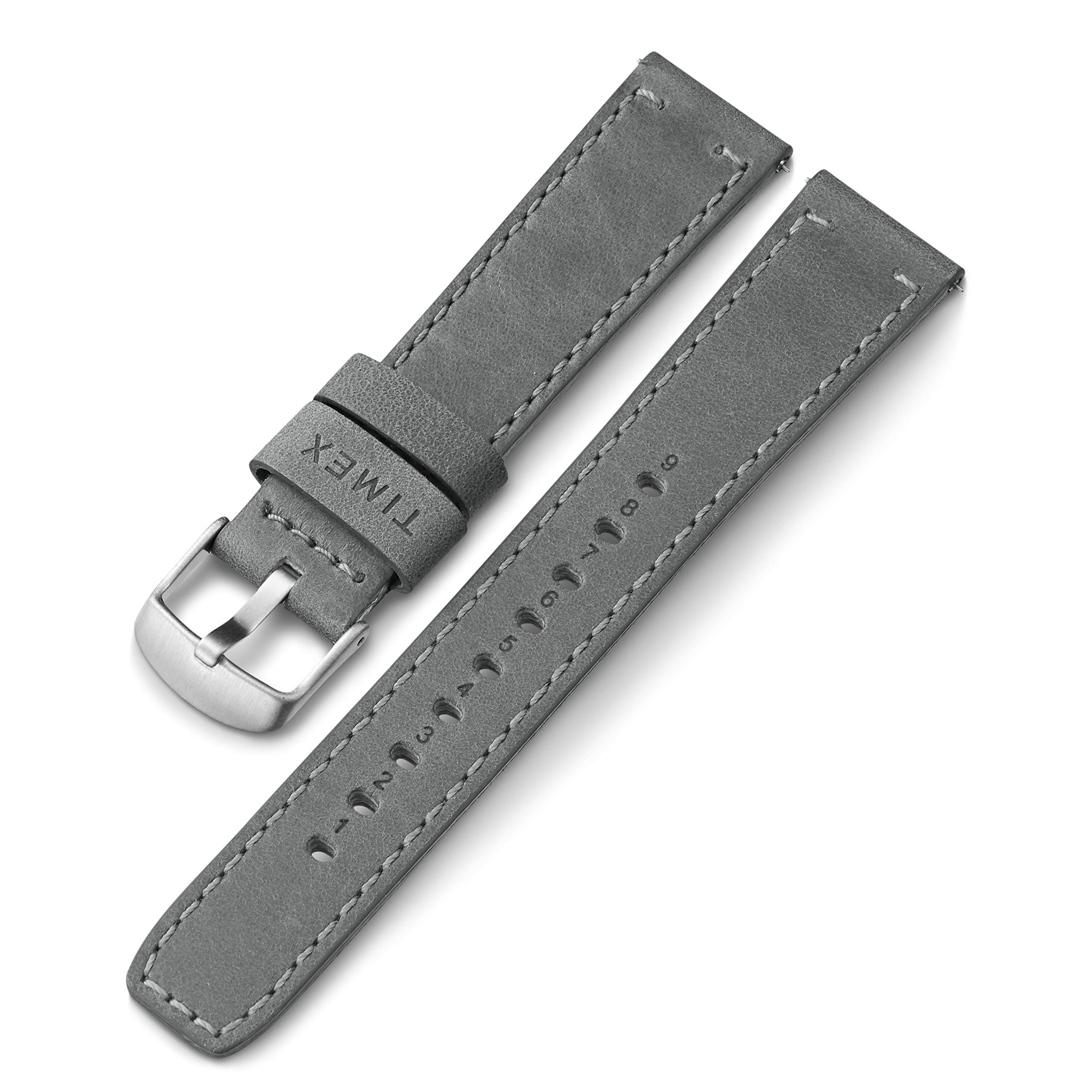 TimexMetropolitan+ 20mm Quick-Release Leather Strap