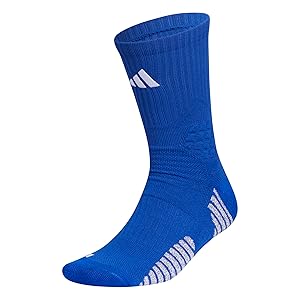 adidas Select Basketball Crew Socks (1 pair) for team sports, boys girls men women