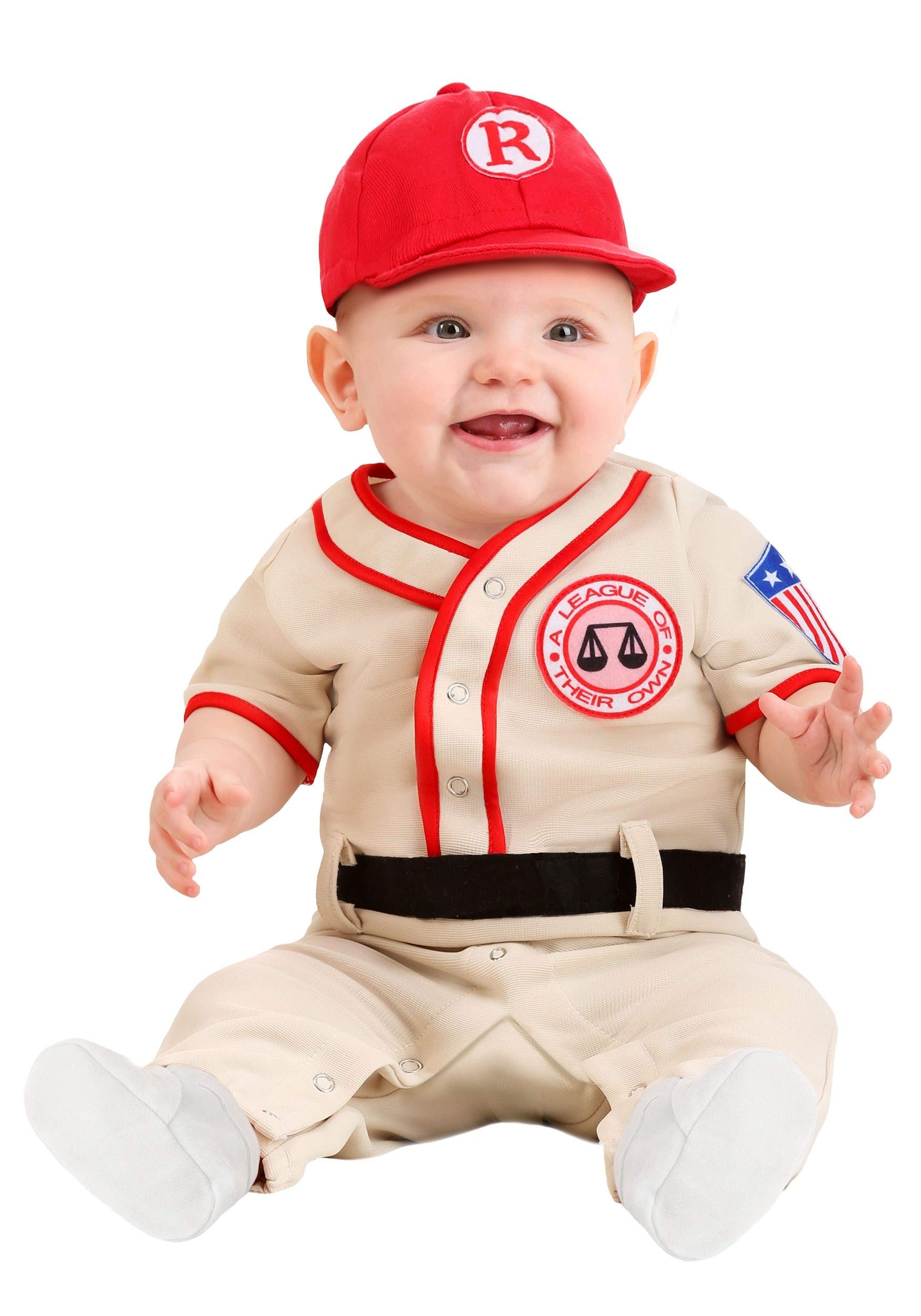 Fun CostumesA League of Their Own Coach Jimmy Baby Costume Infant Baseball Player Costumes