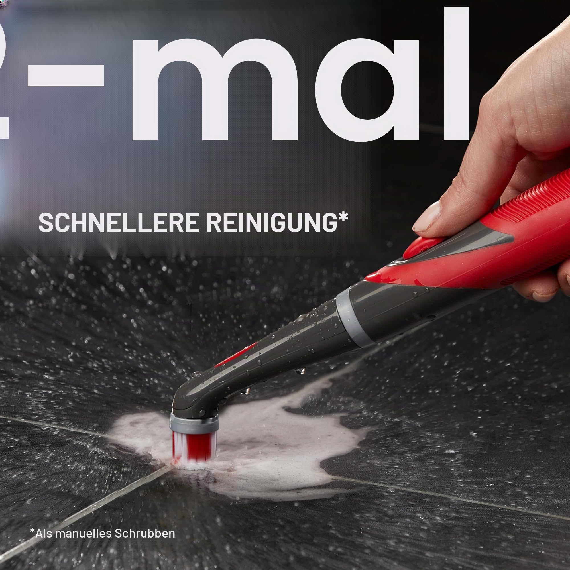 Rubbermaid Reveal Power Scrubber mit 1,27 cm Reinigungskopf (1839685)