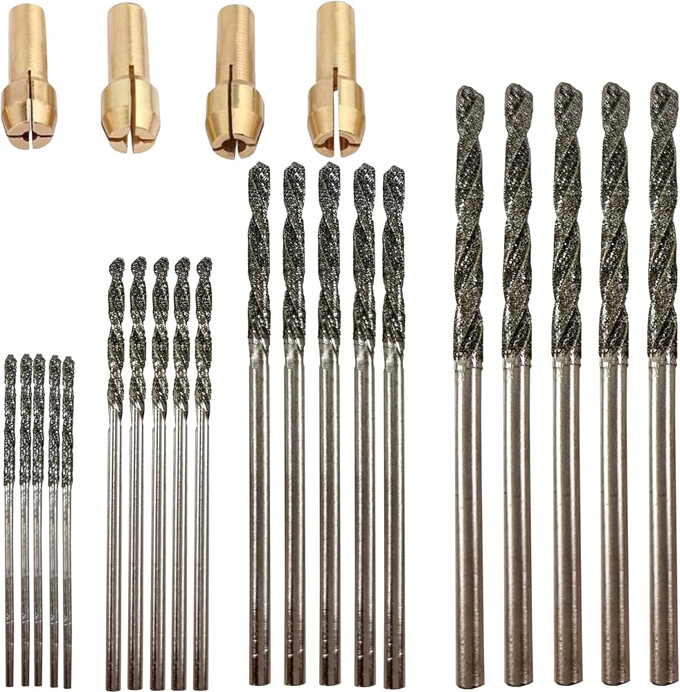 Amazon.co.jp: Drilax ダイヤモンドドリルビット24点セット (1mm、1.5 Amazon.co.jp: Drilax ダイヤモンドドリルビット24点セット (1mm、1.5