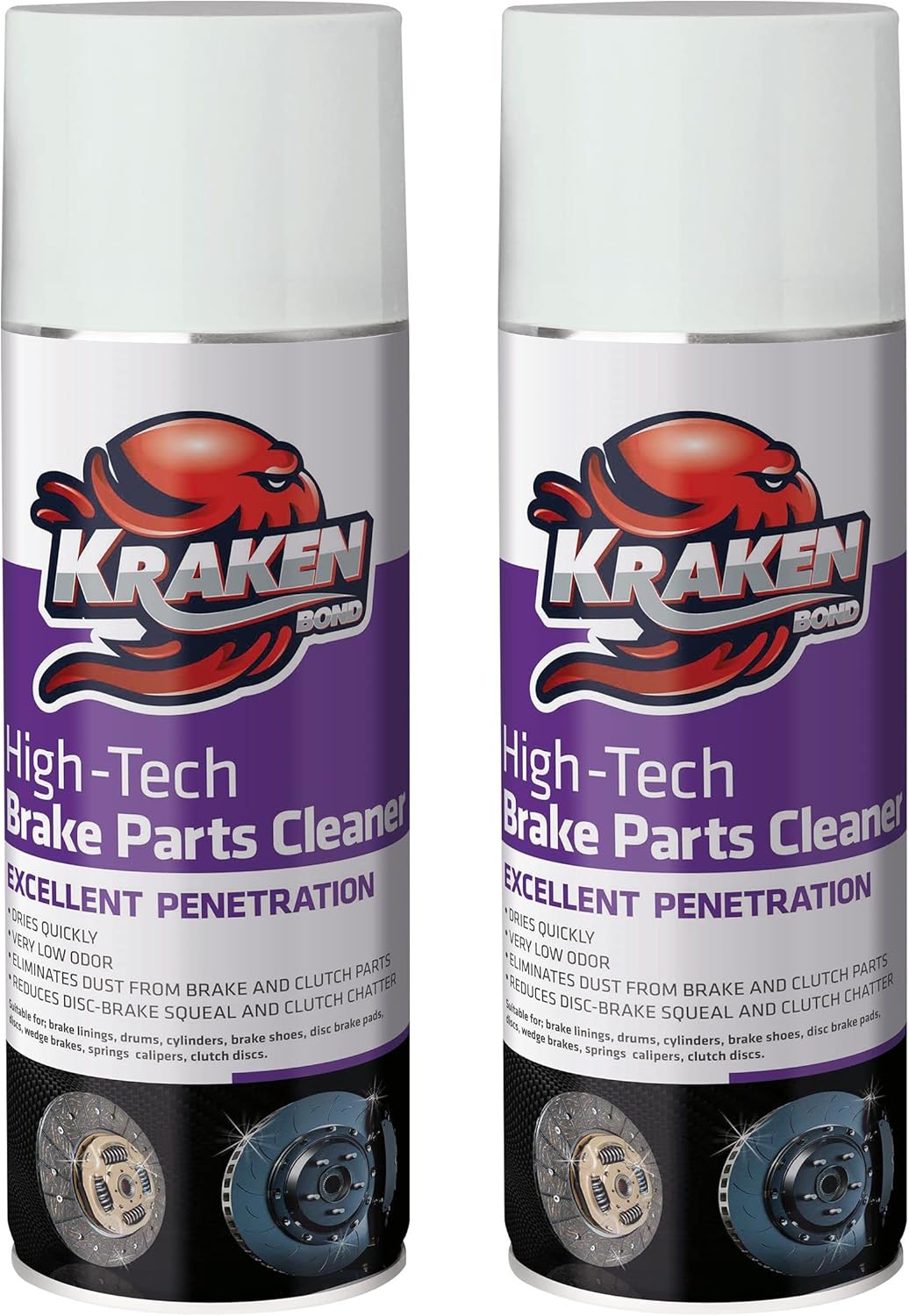 KRAKEN BOND Brake Clutch Cleaner Hand Cleaner for Auto