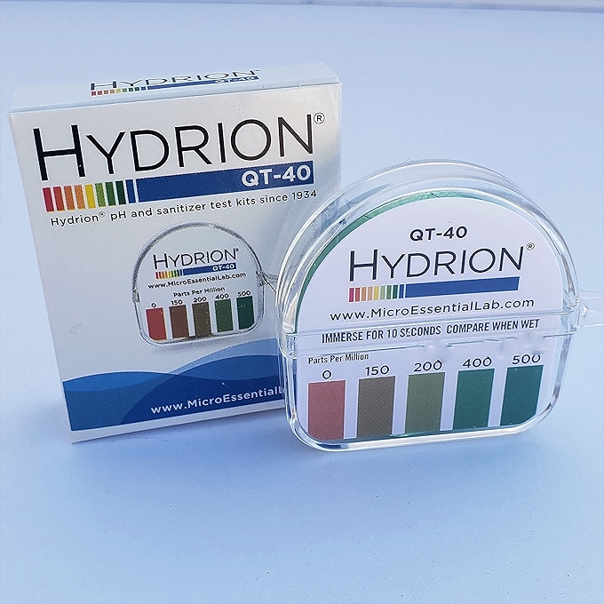 DayDots QT-40 消毒剂测试条