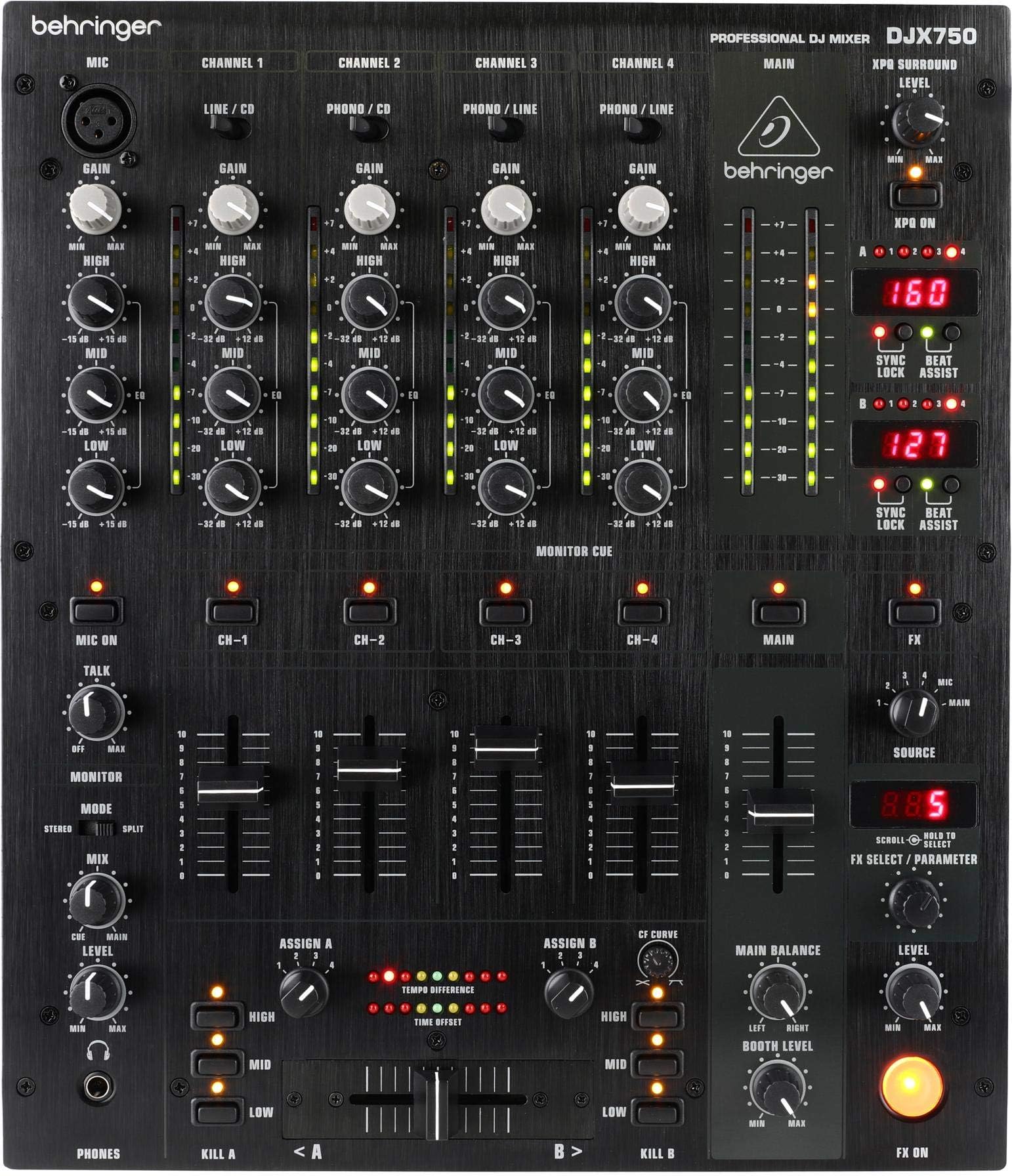 Pioneer DJ DJM900NXS2 4Channel DJ Mixer with Effects Amazon.co.uk