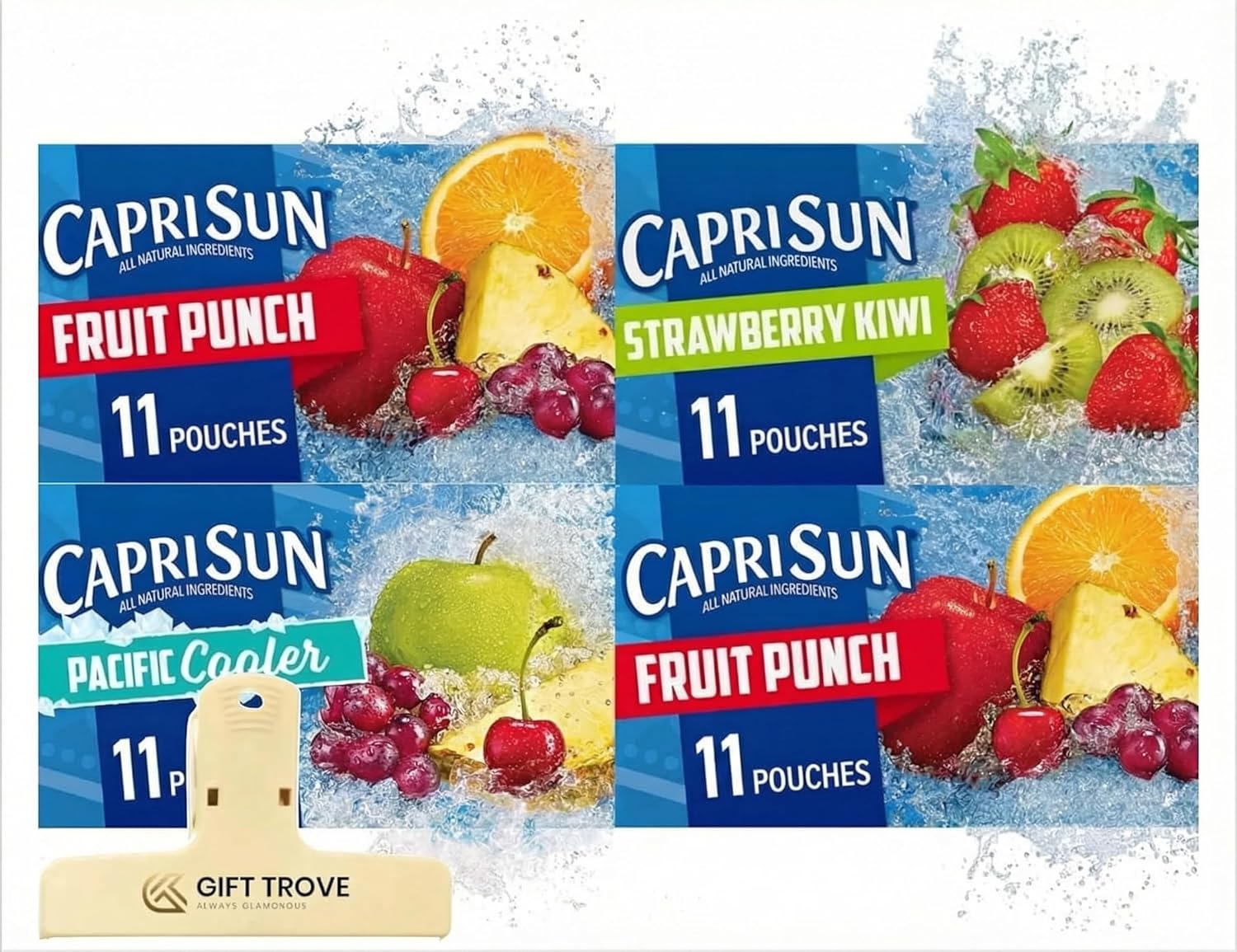 Spring Kids Juice Variety Pack, Kids Favorite Juice Boxes - 6 Fl Oz (44 Count)