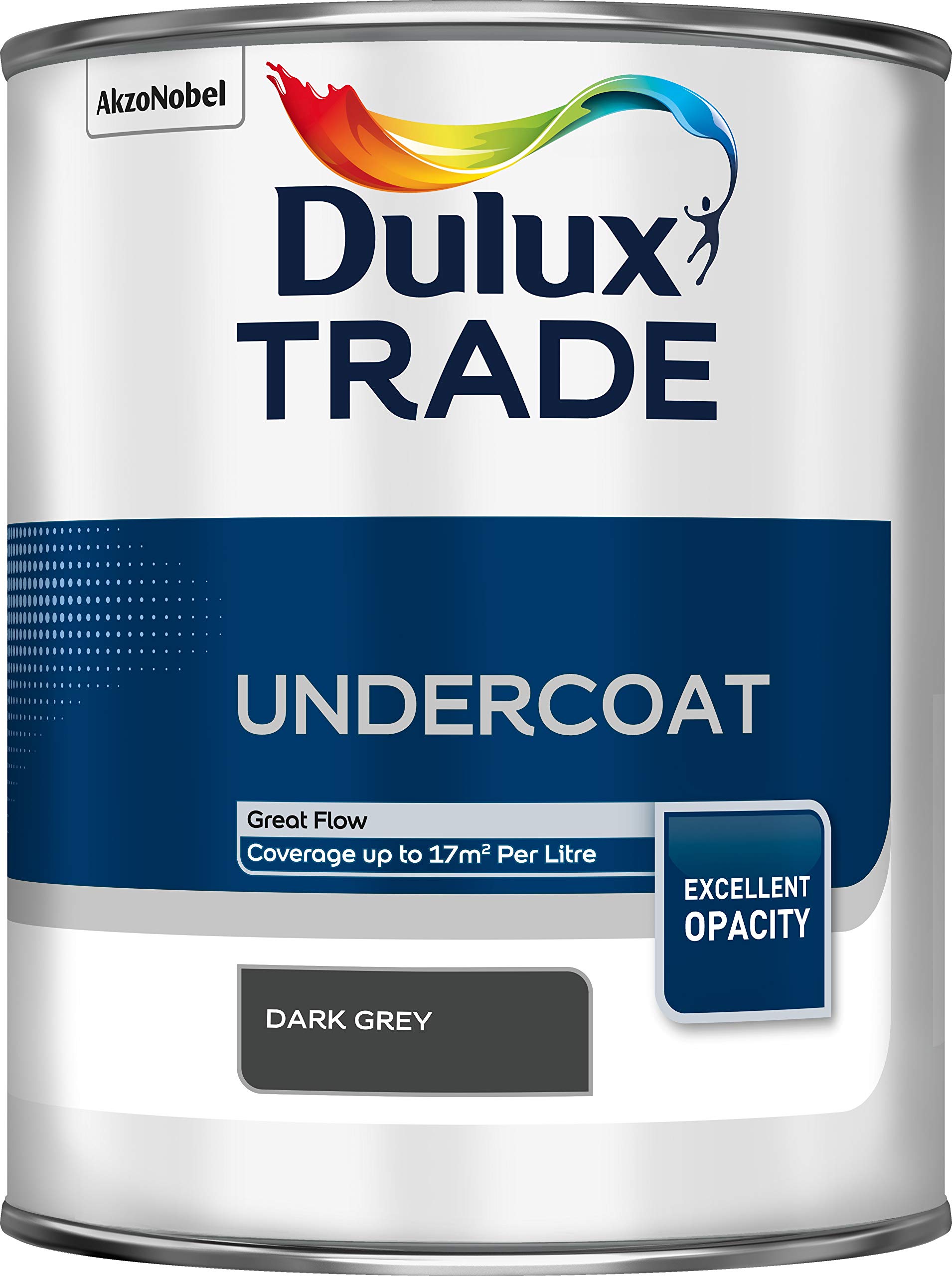 Dulux Trade Dark/Grey Undercoat 1Ltr