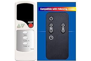 Replacement Remote Control for Real Flame Firebox 4099 & AKDY AZFL-EF06-28R Electric...