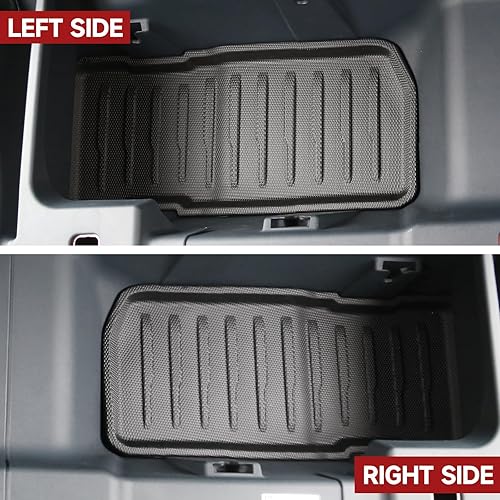 Vista 4 de Mabett Alfombrillas de almacenamiento para debajo del asiento para Ford Maverick Gasoline 2025 2024 2023 2022 accesorios