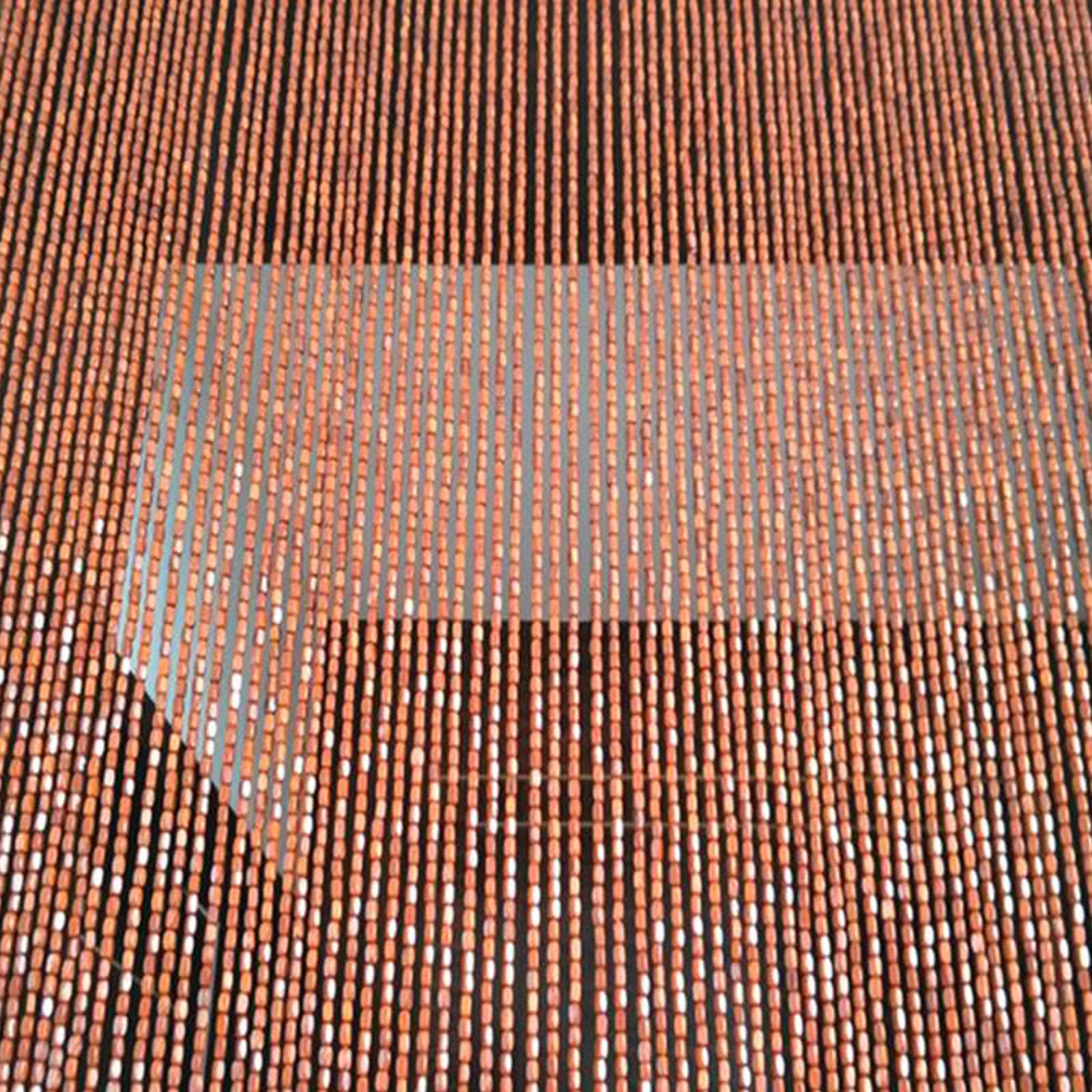 Lot de 80 rideaux décoratifs en perles de bambou pour portes, fenêtres et couloirs, 80 x 150 cm