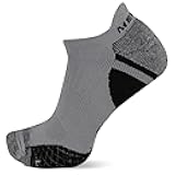 Men's and Women's Trail Running Cushioned Socks-1 Pair Pack-Unisex Anti-Slip Heel & Arch Compression