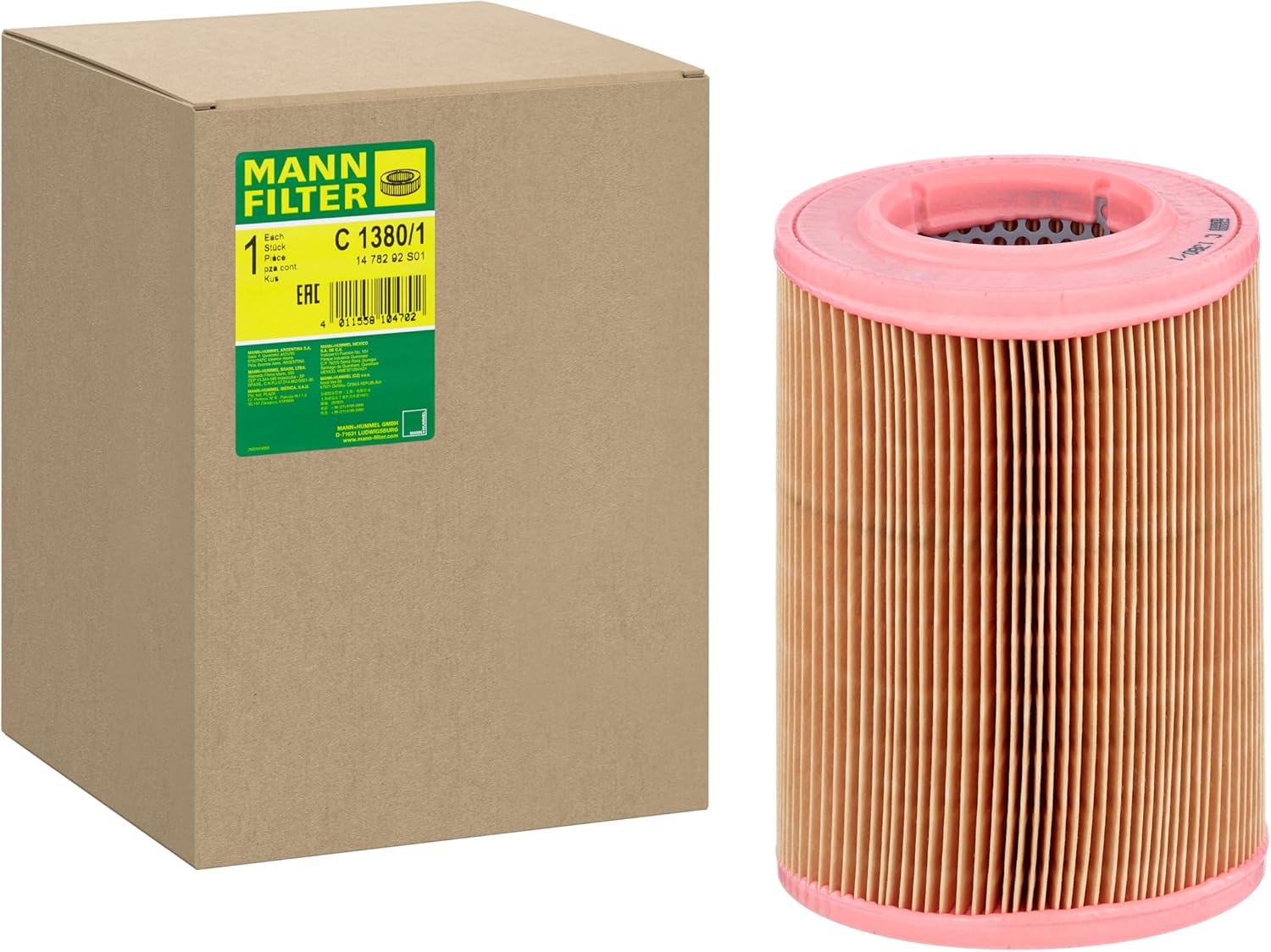 Mann Filter C 1380/1 Air Filter