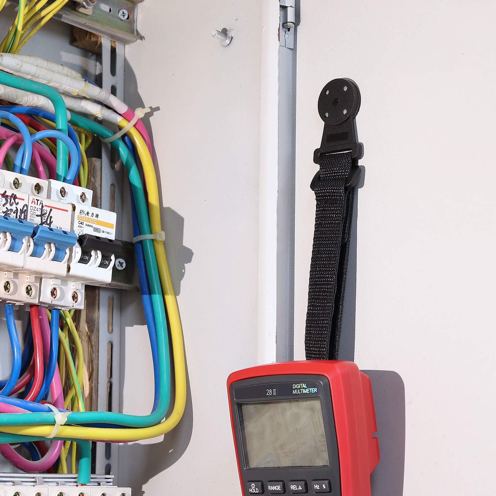 Kit Sospensione Per Multimetro - Con Gancio Magnetico E Cinturino Per Fluke E Altri Modelli - Foto 2