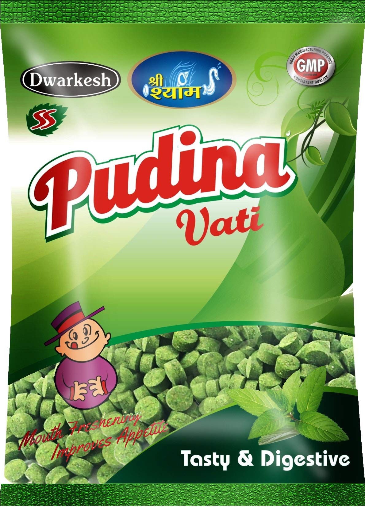 Dwarkesh Shree Shyam Pudina Vati (100 g x 3) (B07SQZTQRK) Amazon Price History, Amazon Price Tracker