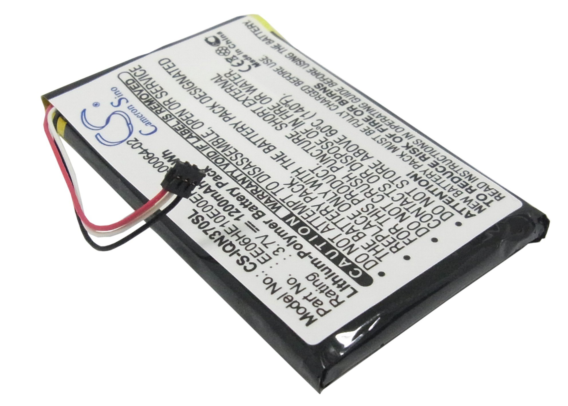VINTRONS 1200mAh Battery For Garmin Nuvi 3700, Nuvi 3760, Nuvi 3790, Nuvi 3750,