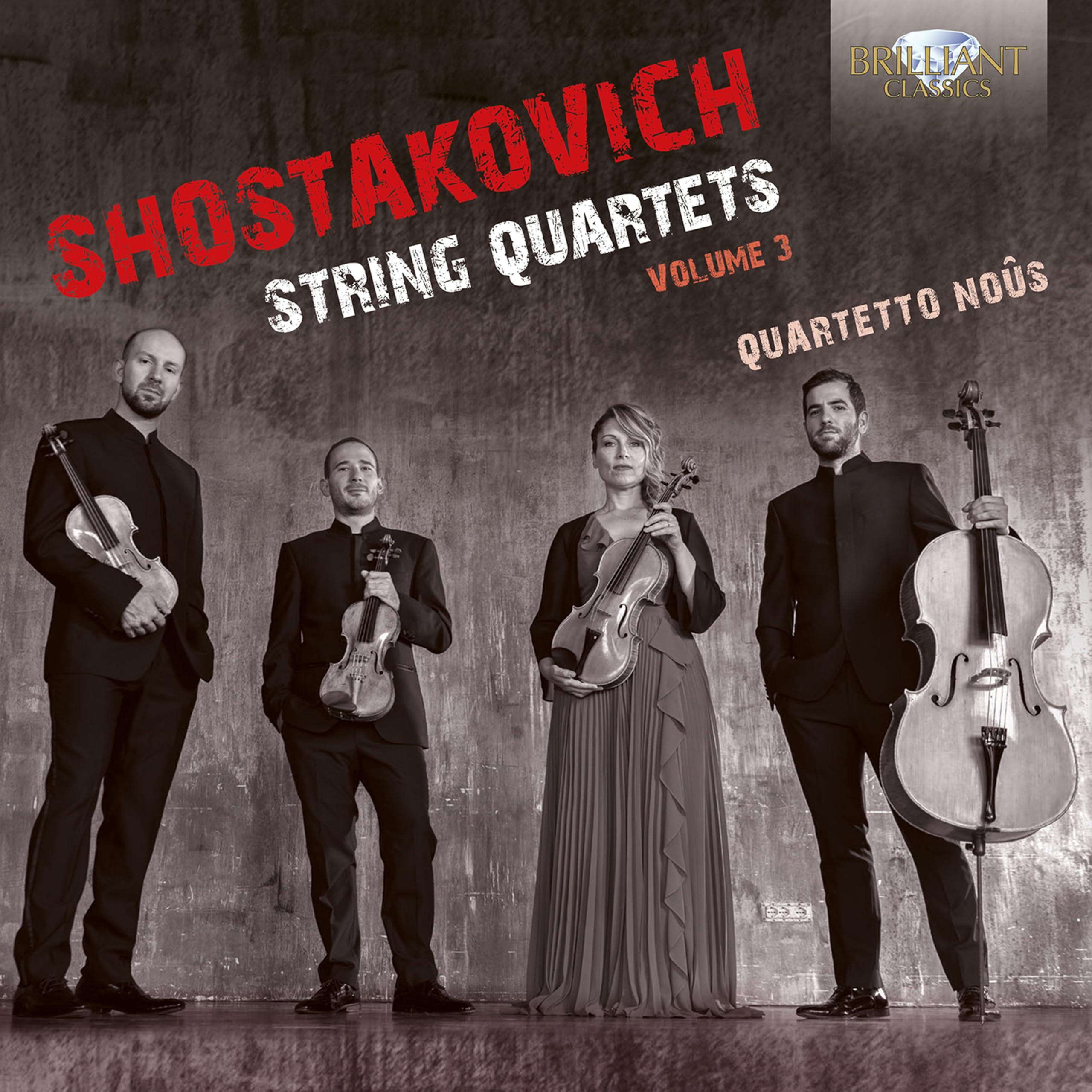 96422 Quartetto Noa»s Shostakovich: String Quartets, Volume 3 Double CD 96422