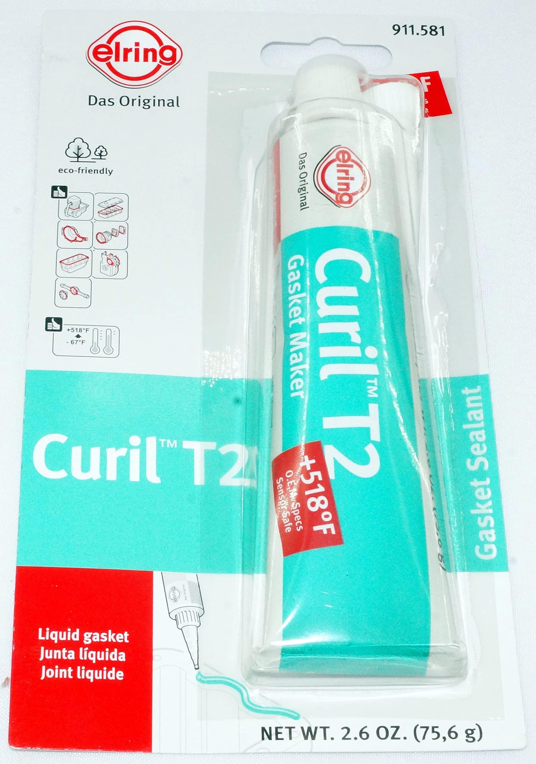 Curil T Liquid Gasket non-hardening, temperature-resistant sealing compound 60ml