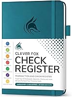 Vista 11 de Clever Fox Libro de registro de cheques – Registro de transacciones de lujo, libro de contabilidad contable, registro de cheques y libro de registro