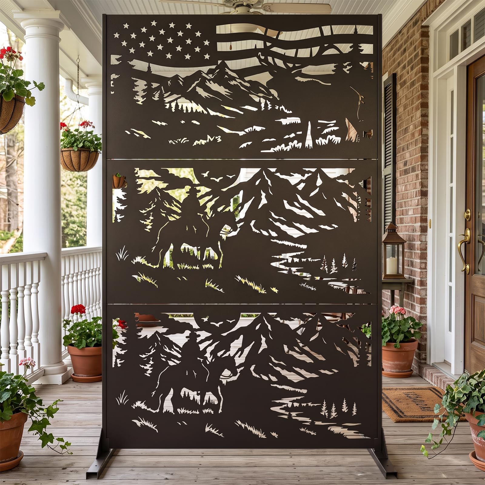 WIZWERK Metal Privacy Screen