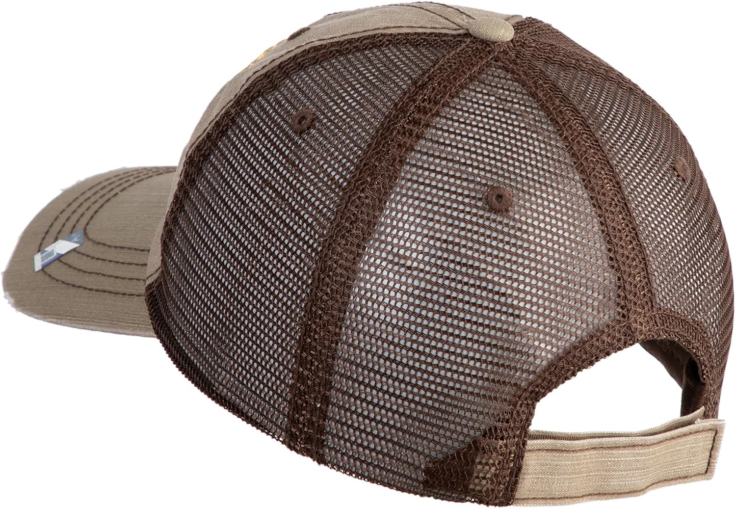 e4Hats.com US Air Force Veteran with Flag Embroidered Low Profile Special Cotton Mesh Cap