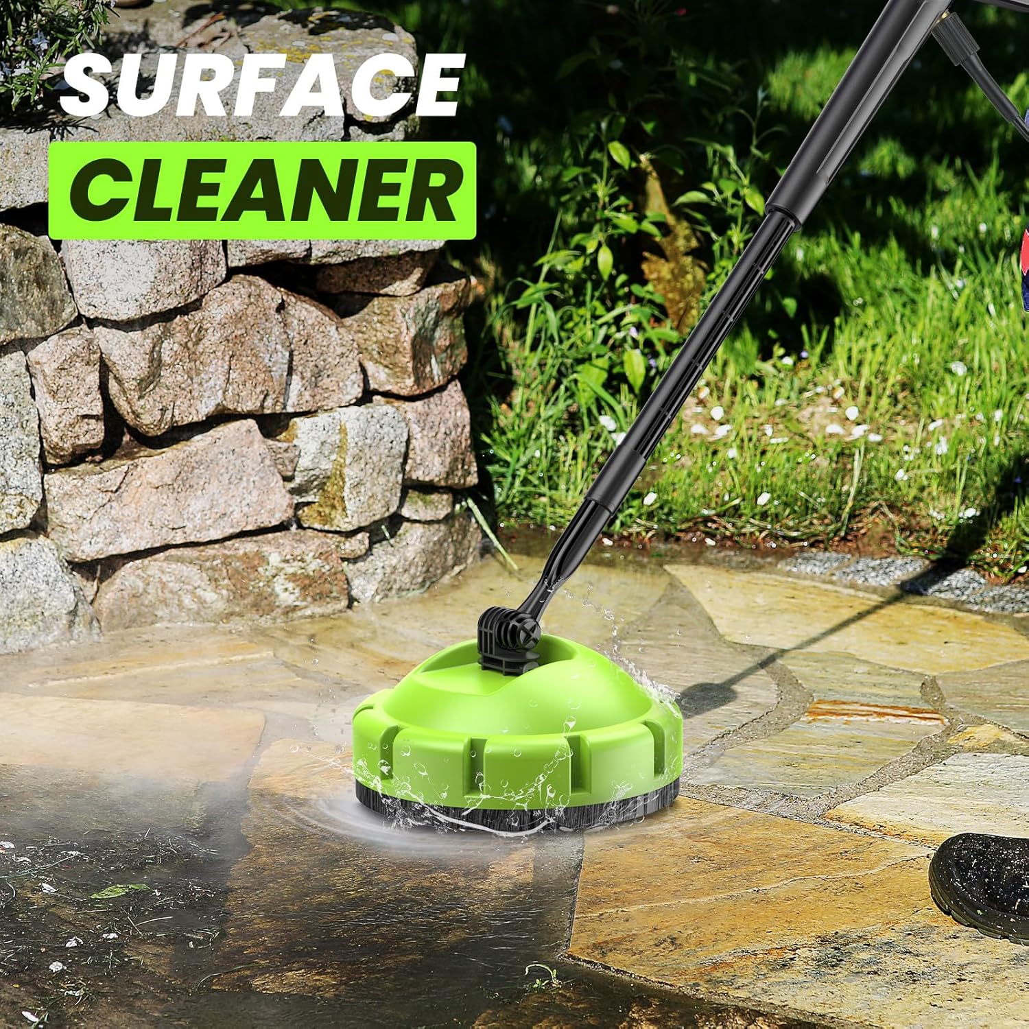 Pressure Washer, Washer with 4 Quick Connect Nozzles, Pressure Cleaning Machine with Foam Cannon for Cars/Fences/Driveways/Patios/Home Cleaning - Image 4