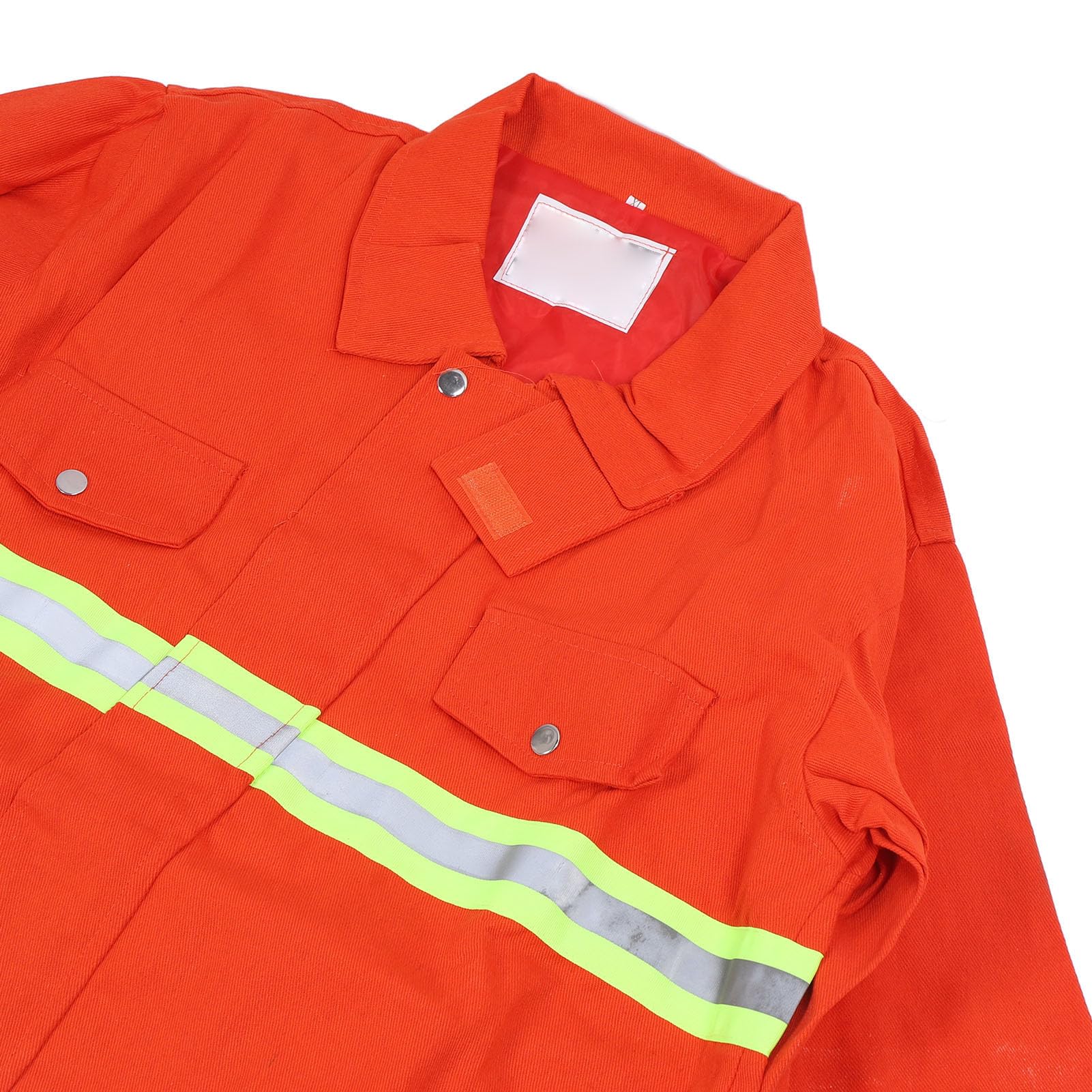 Dpofirs Mono Reflectante Ignífugo para Ropa de Trabajo de Seguridad contra Incendios, Protección Duradera para Entornos de Alto Riesgo, Opciones de Color de Material de Algodón Incluidas, (XL)