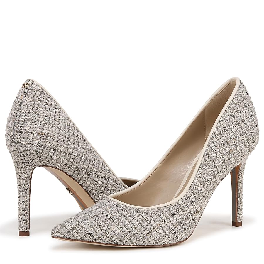 Amazon.com | Sam Edelman Women's Hazel Pump, Ivory Multi