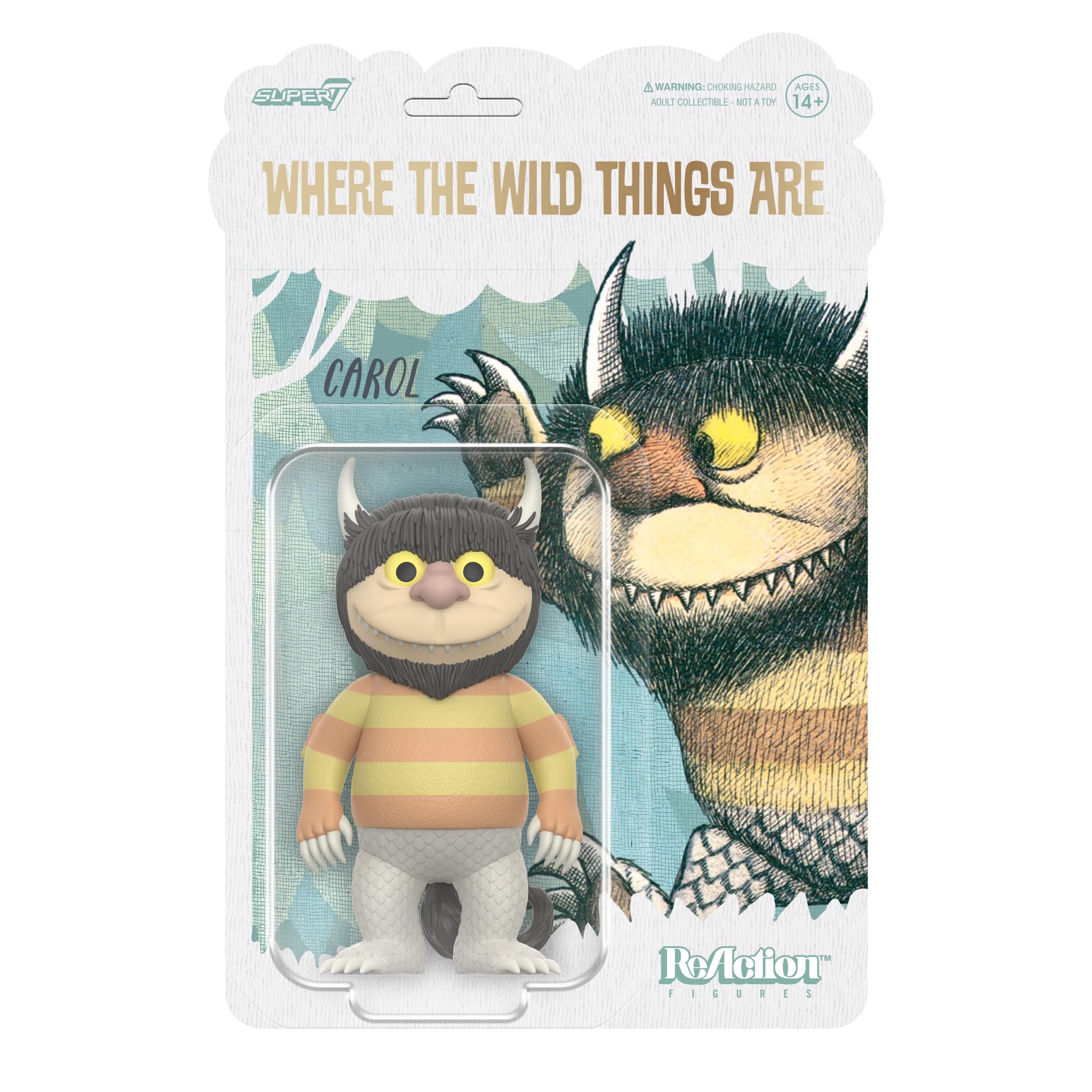 Amazon.com: Super7 Where The Wild Things are Reaction Figures Wave