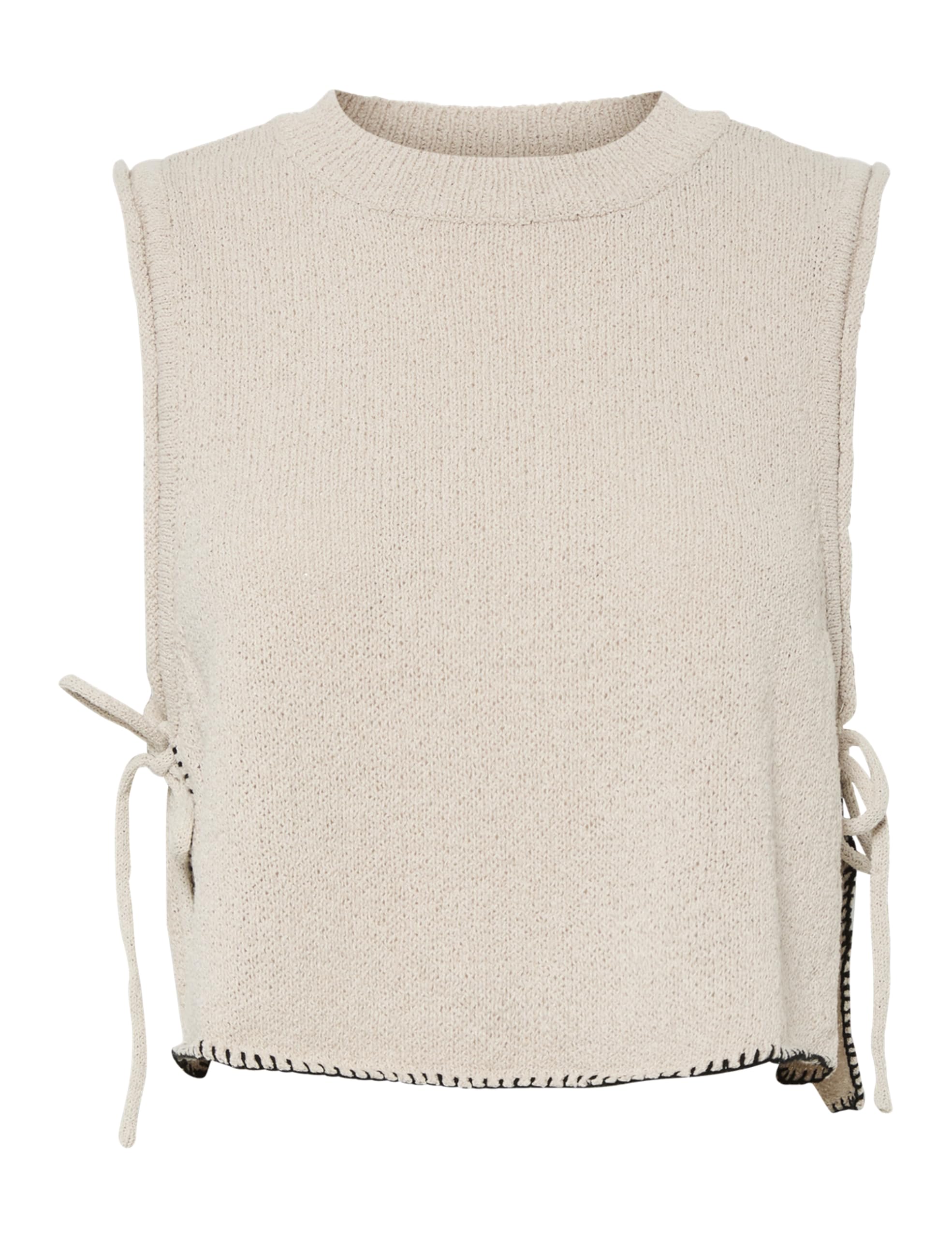 Top en maille col noué PIECES Pcfarah pour éviter la chaleur avec style - 3