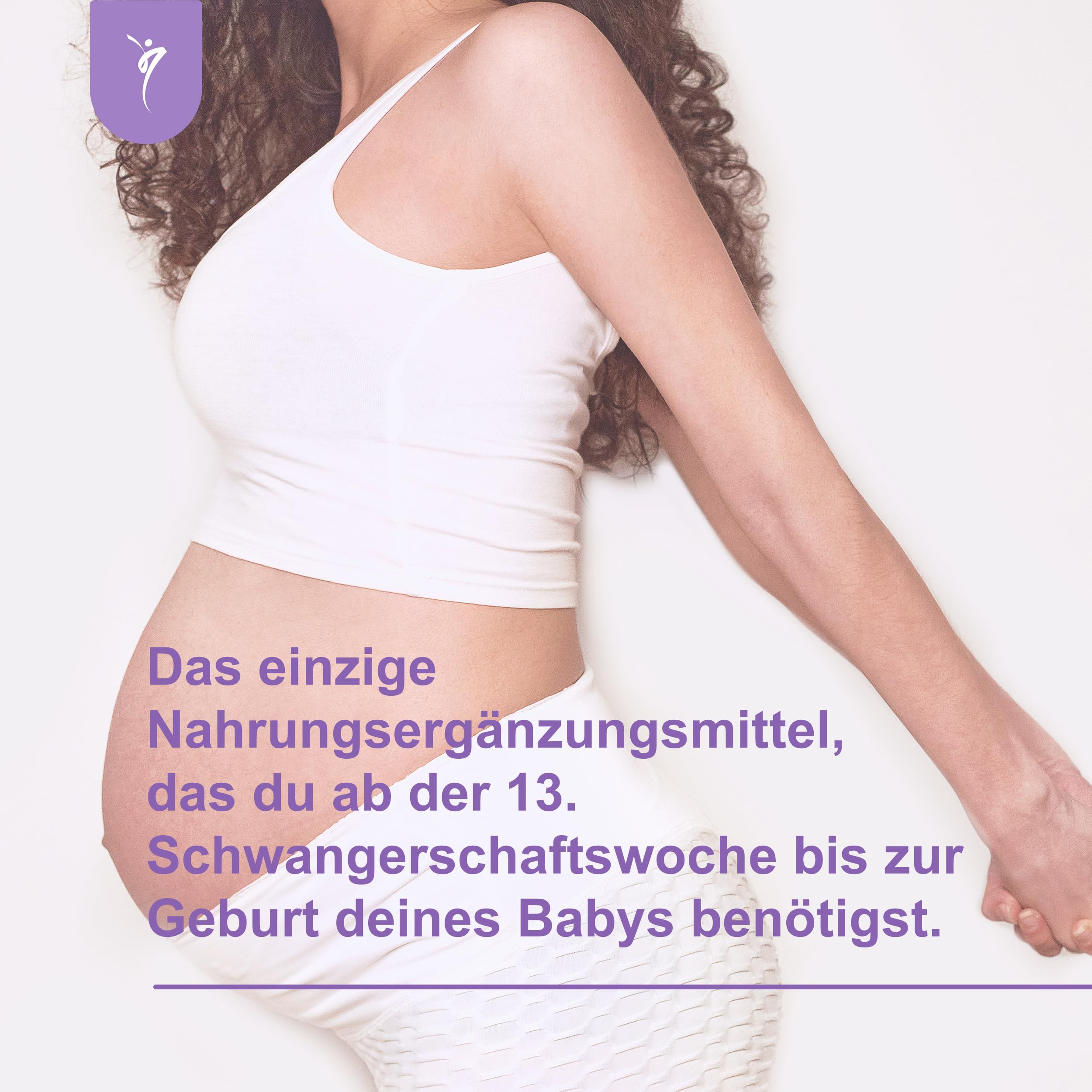 SanaExpert® Natalis – Schwangerschaftsvitamine mit Eisen, Vitamin B12, Folsäure und weiteren wichtigen Nährstoffen, 90 Kapseln – Made in Germany