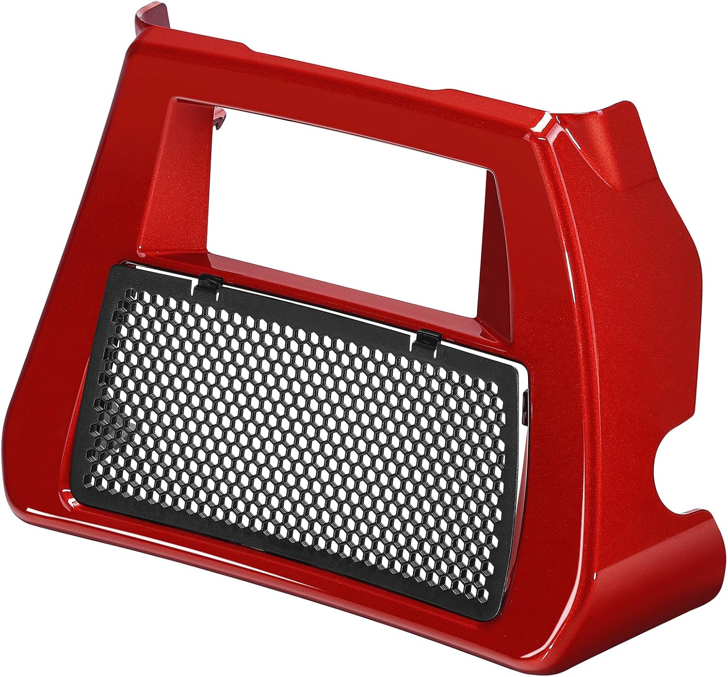 HR3 Whiskey Fire Radiator Cap Fairing Front Spoiler Radiator Cover Compatible with 2025 Street Glide Ultra FLHXU (Replace for OEM) '23-later FLHXSE FLTRXSE '24-later FLHX FLTRX FLTRXSTSE