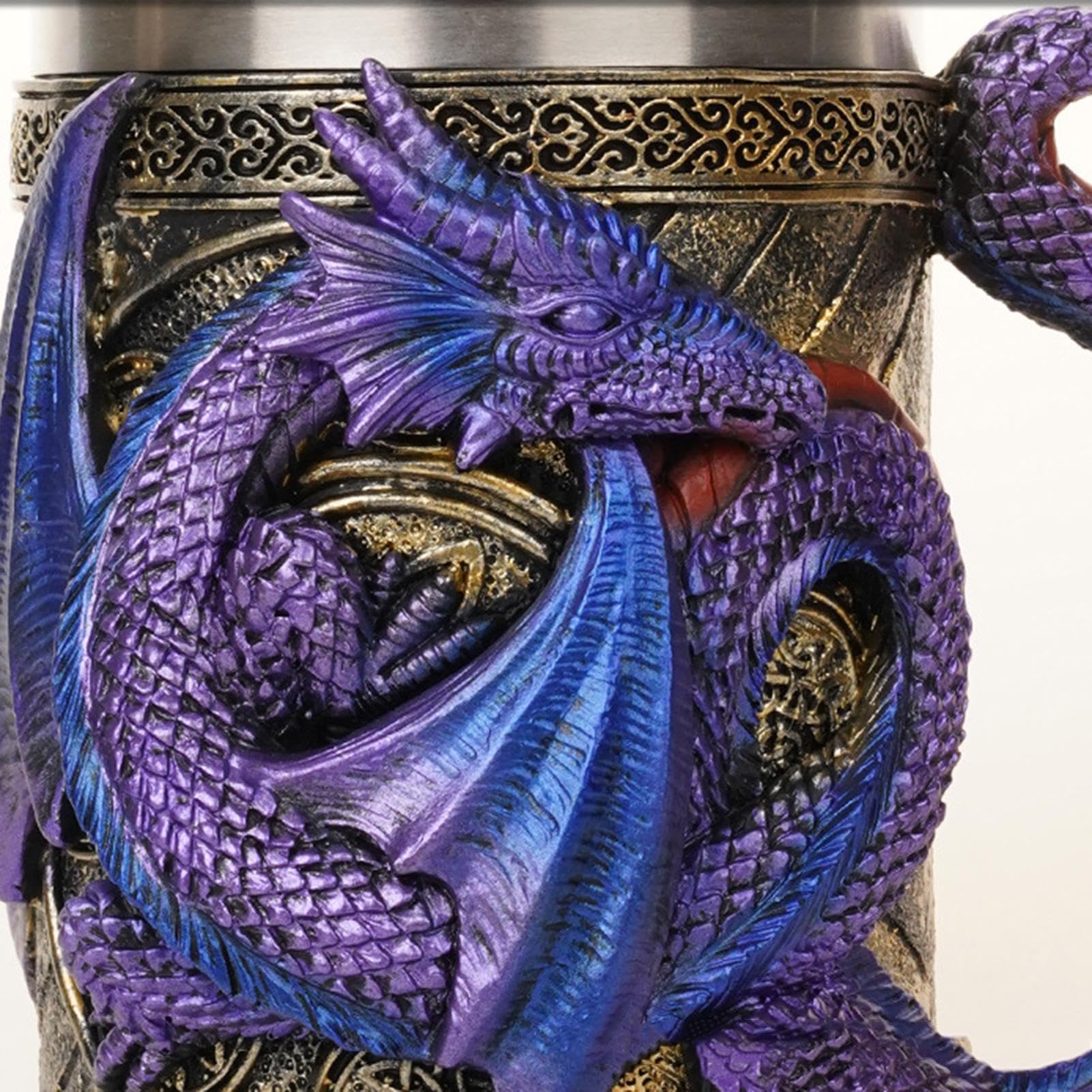 Generico Dragon Mug,Boccale Birra Medievale 3D con Design di Drago