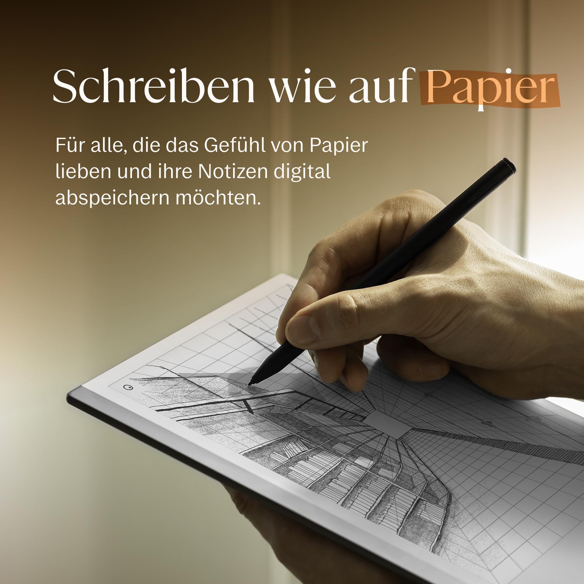 reMarkable 2 Bundle Folio aus Polymergewebe 10,3-Zoll Papier-Tablet Marker Plus Pen mit integriertem Radiergummo Book Folio-Hülle grau