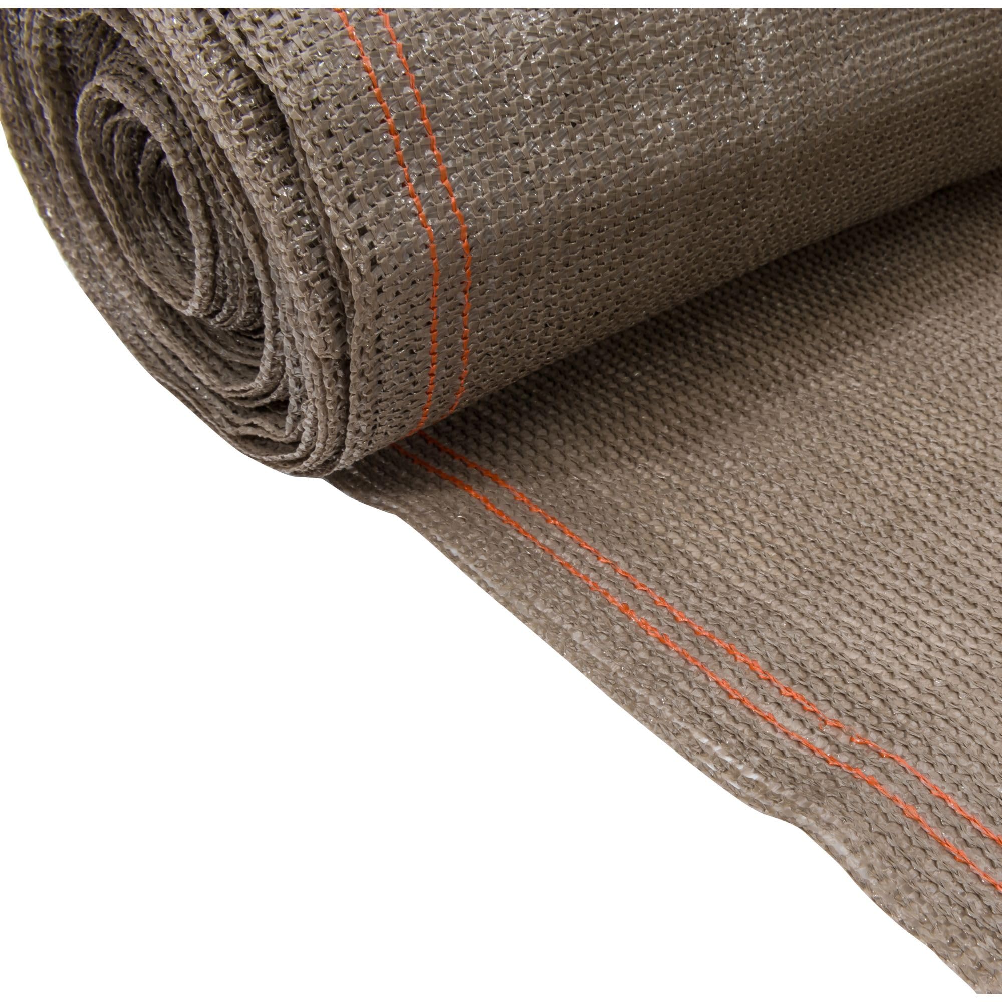 Brise vue jardin - Brise vue occultant - Rouleau Brise vue - WerkaPro 10824 - Brise Vue Renforcé Taupe - Tissage renforcé de 150gr/m2 - Rouleau de 1,5 m x 10 m - En polyéthylène