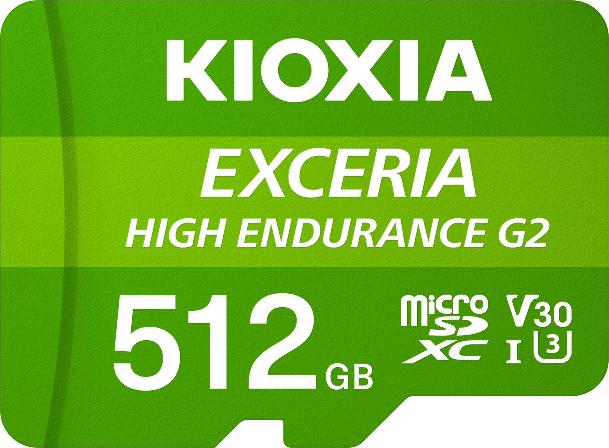 KIOXIA(キオクシア)【日本製】microSD 512GB 高耐久 ドラレコ・監視カメラ対応 UHS-I U3 V30 Class10 microSDXC 4K対応 最大読出速度100MB/s 最大書込50MB/s 国内サポート正規品 メーカー保証5年 KLMHB512G