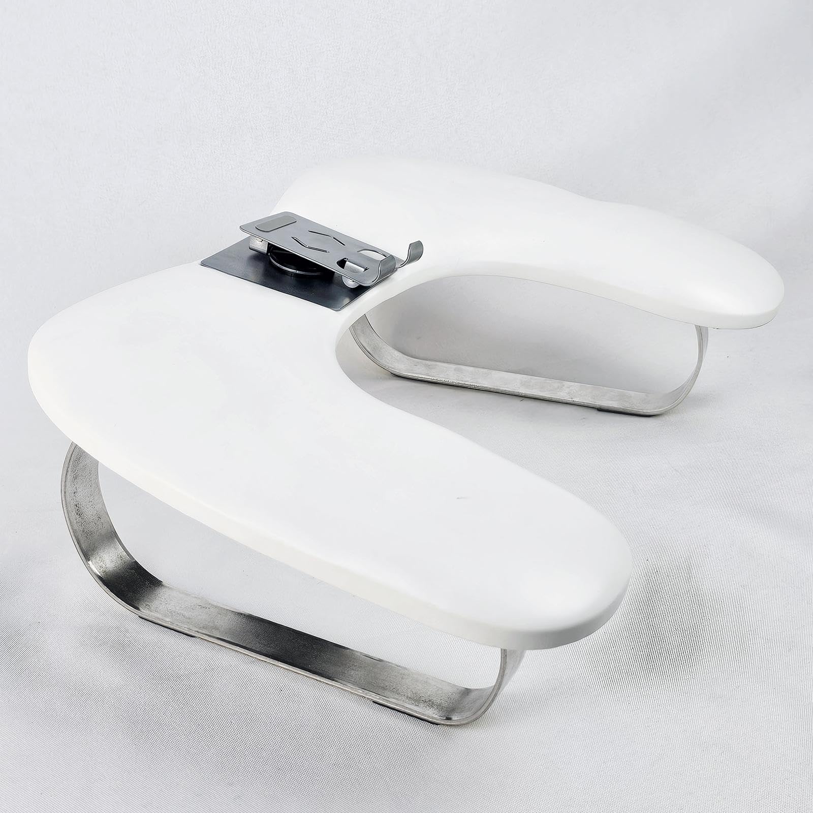 Cuscino Poggiamani per Manicure, Forniture Portatili per Onicotecniche, Piede D'argento