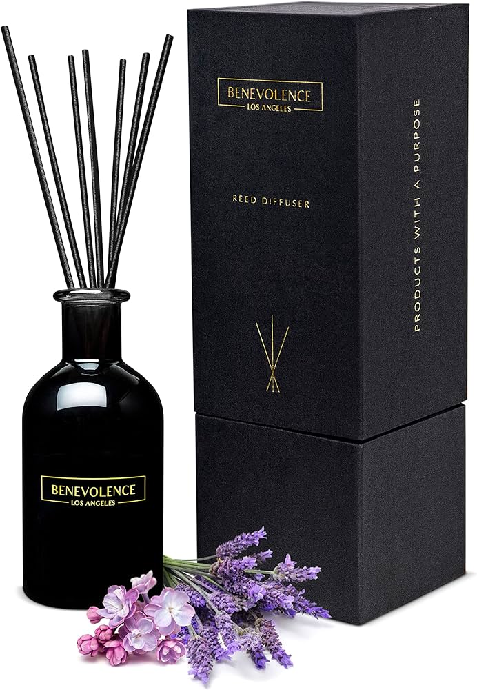 Amazon.com: Reed Diffuser Set, Refreshing Lavender & Lilac