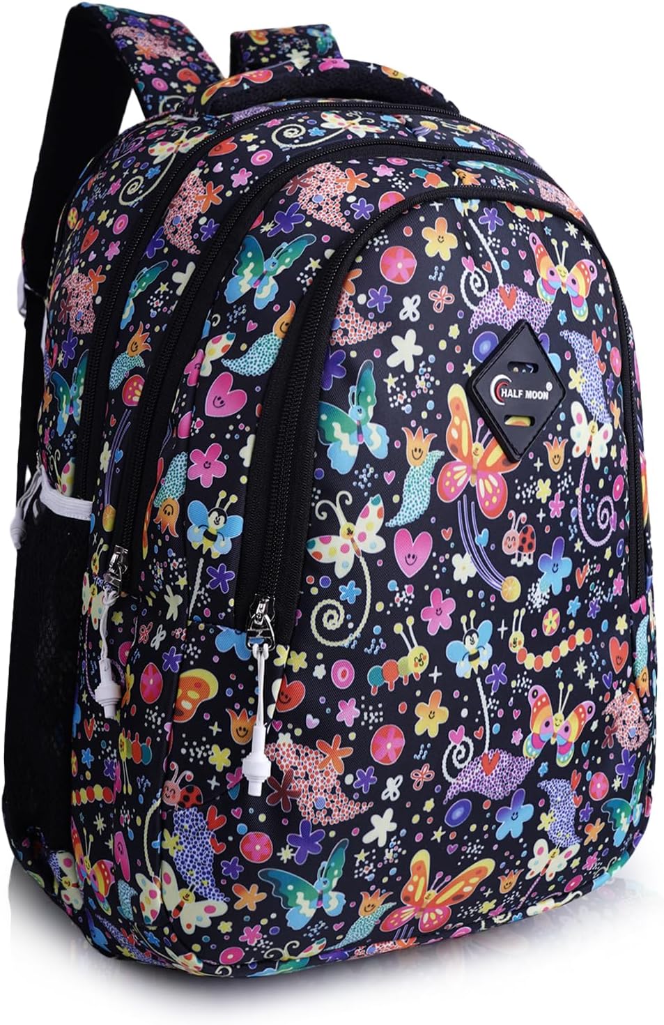 Half Moon Spring 35L School Bags For Boys/School Bag For Girls | Backpack For...