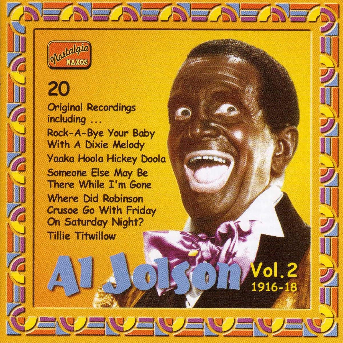 JOLSON, Al: Al Jolson, Vol. 2
