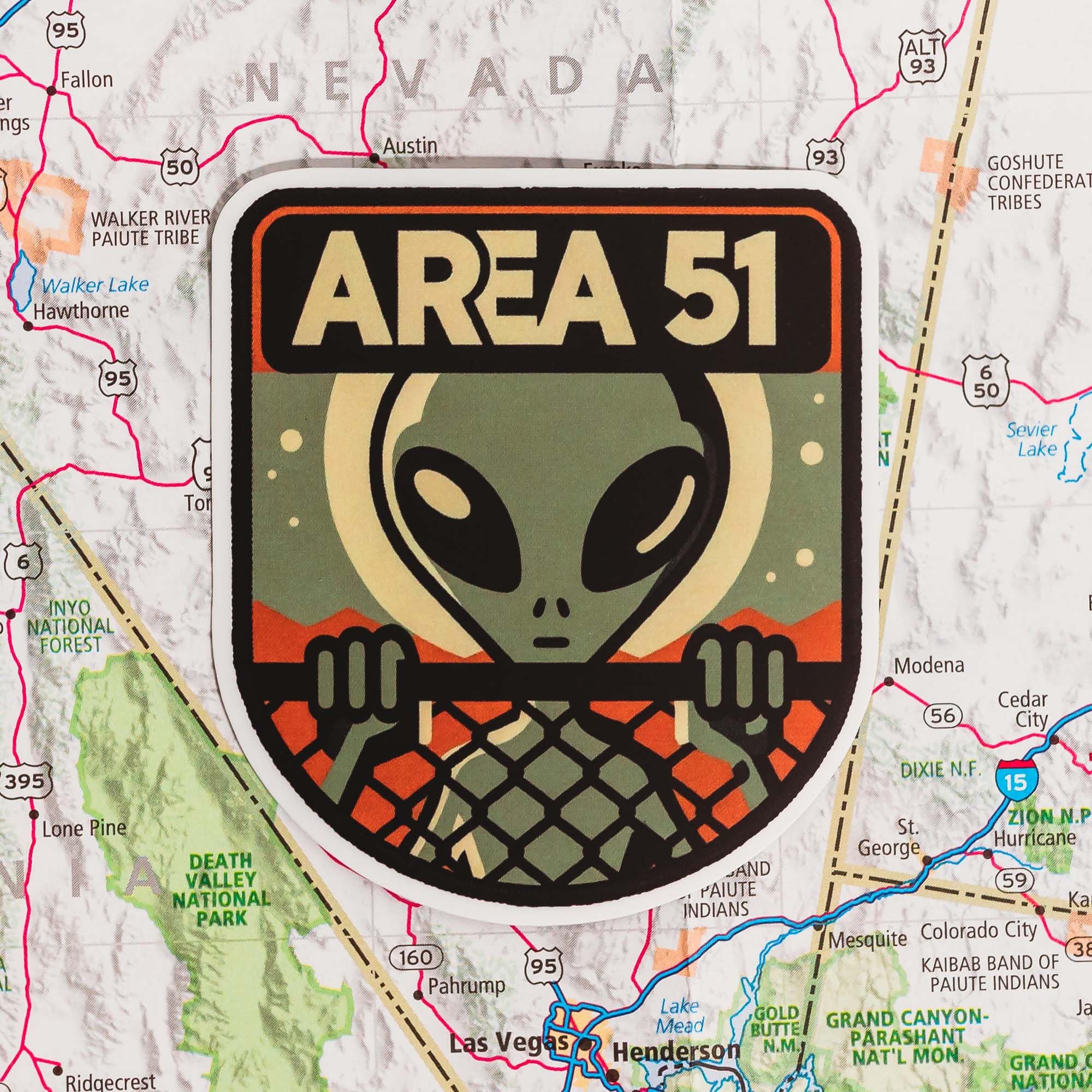 Amazon.com - Vagabond Heart Area 51 Sticker - Area 51 Weatherproof