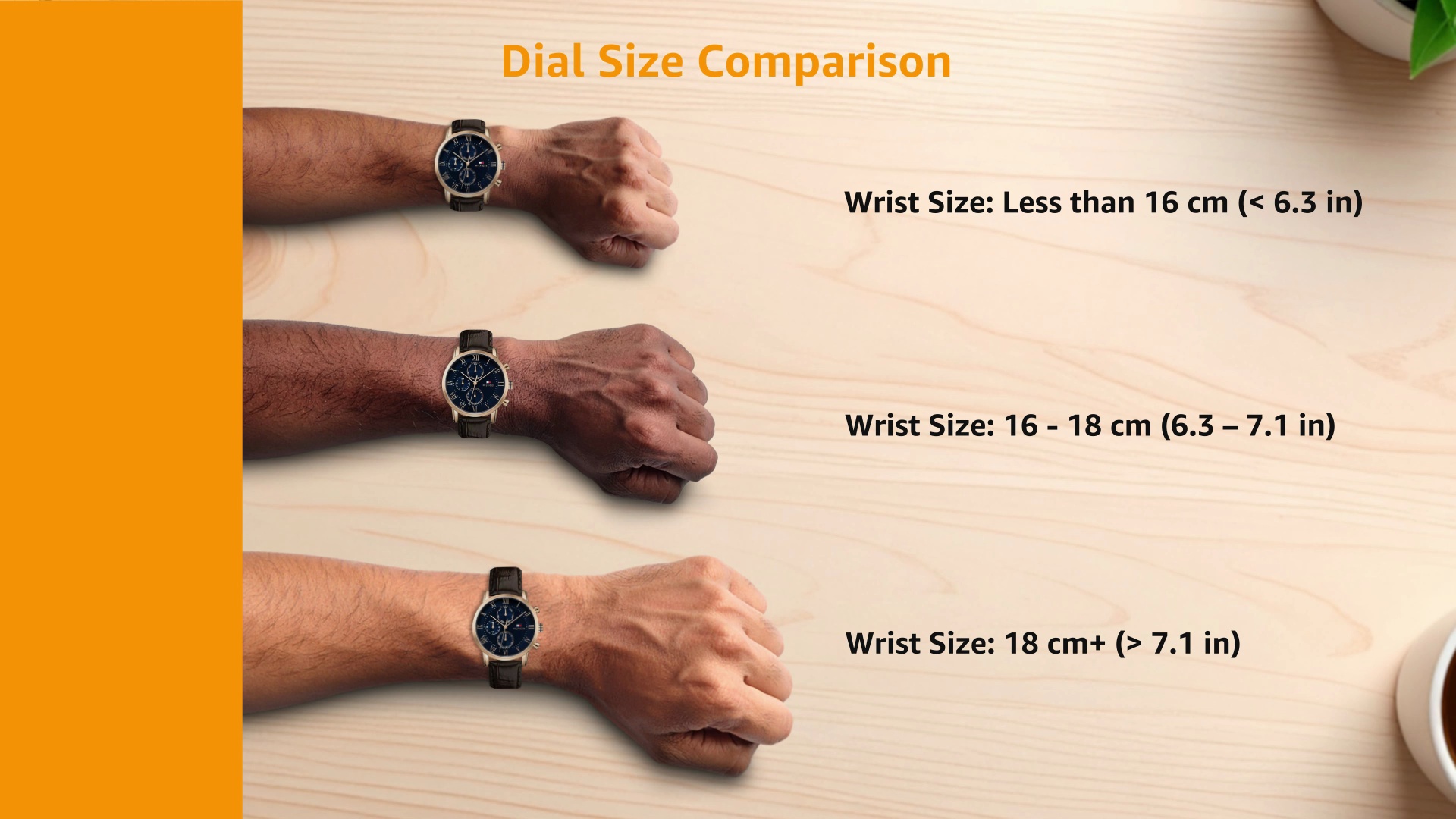 Tommy Hilfiger Quartz Multifunction Blue Dial Leather Strap Watch