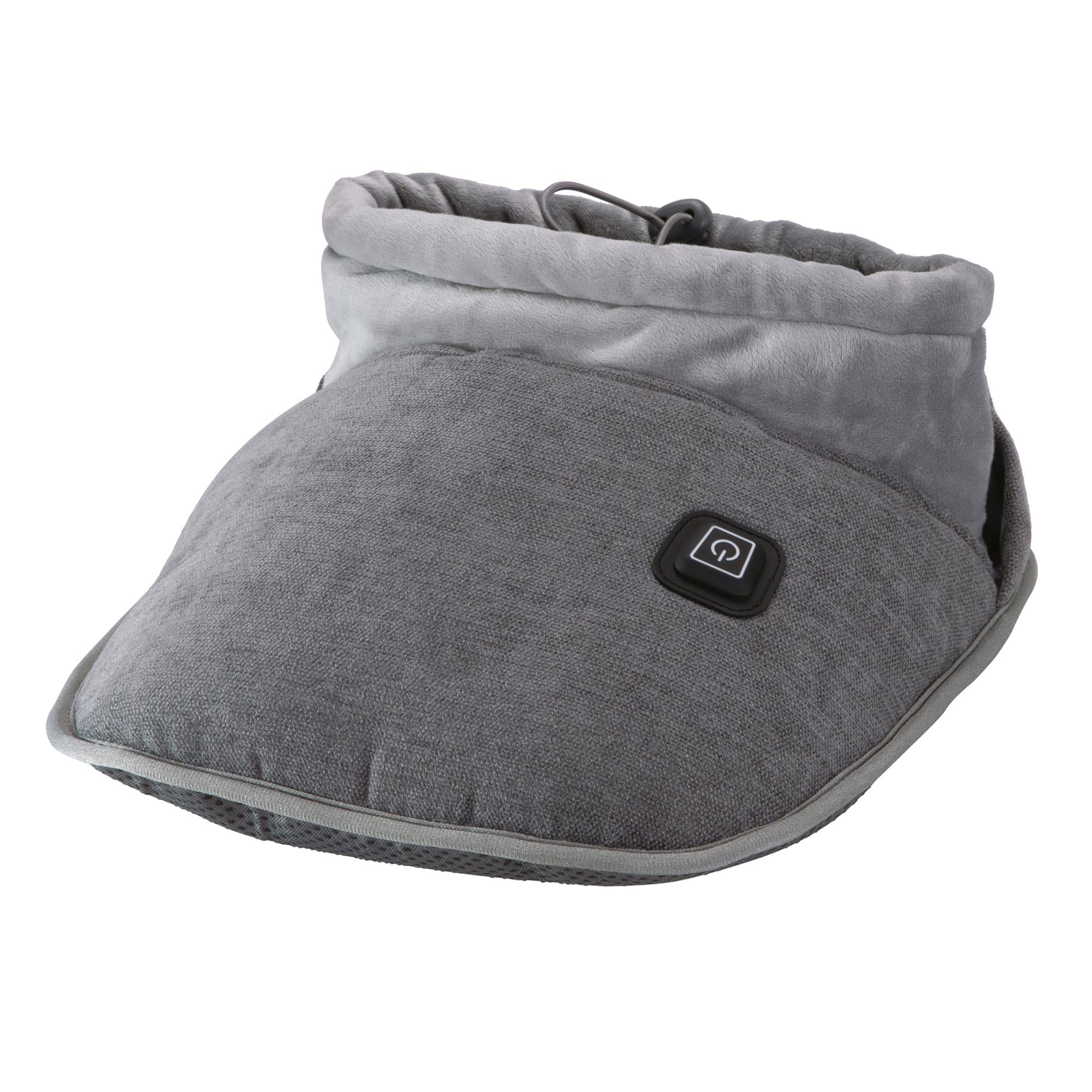 LANAFORM - Graphene Foot Warmer - Chauffe-pieds Électrique Sans Fil - Chausson Chauffant Graphène - Chaleur Jambes Hiver Bureau - Batterie Portable 5000mAh - Polaire Ultra Douce - 3 Intensités