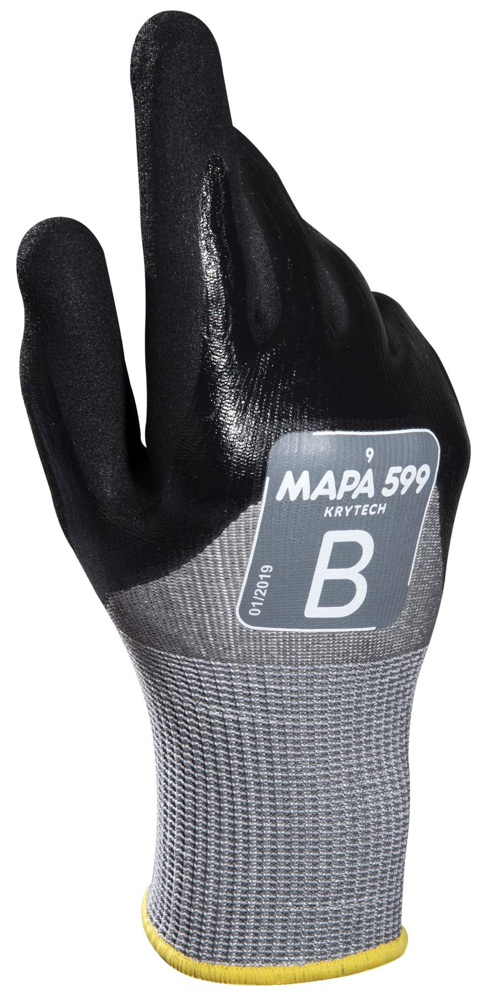Mapa Professional krynit de 599 de Grip de & de Proof gr de 10 – Guantes de protección, color negro (2 unidades)