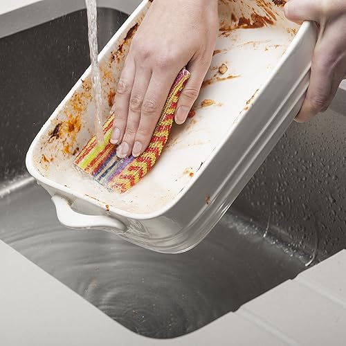 Miniatura 4 de Kilo LSET20 - Juego de 4 estropajos antiarañazos, respetuoso con el medio ambiente, juego de 4 unidades, talla única, 6.7 x 5.1 in